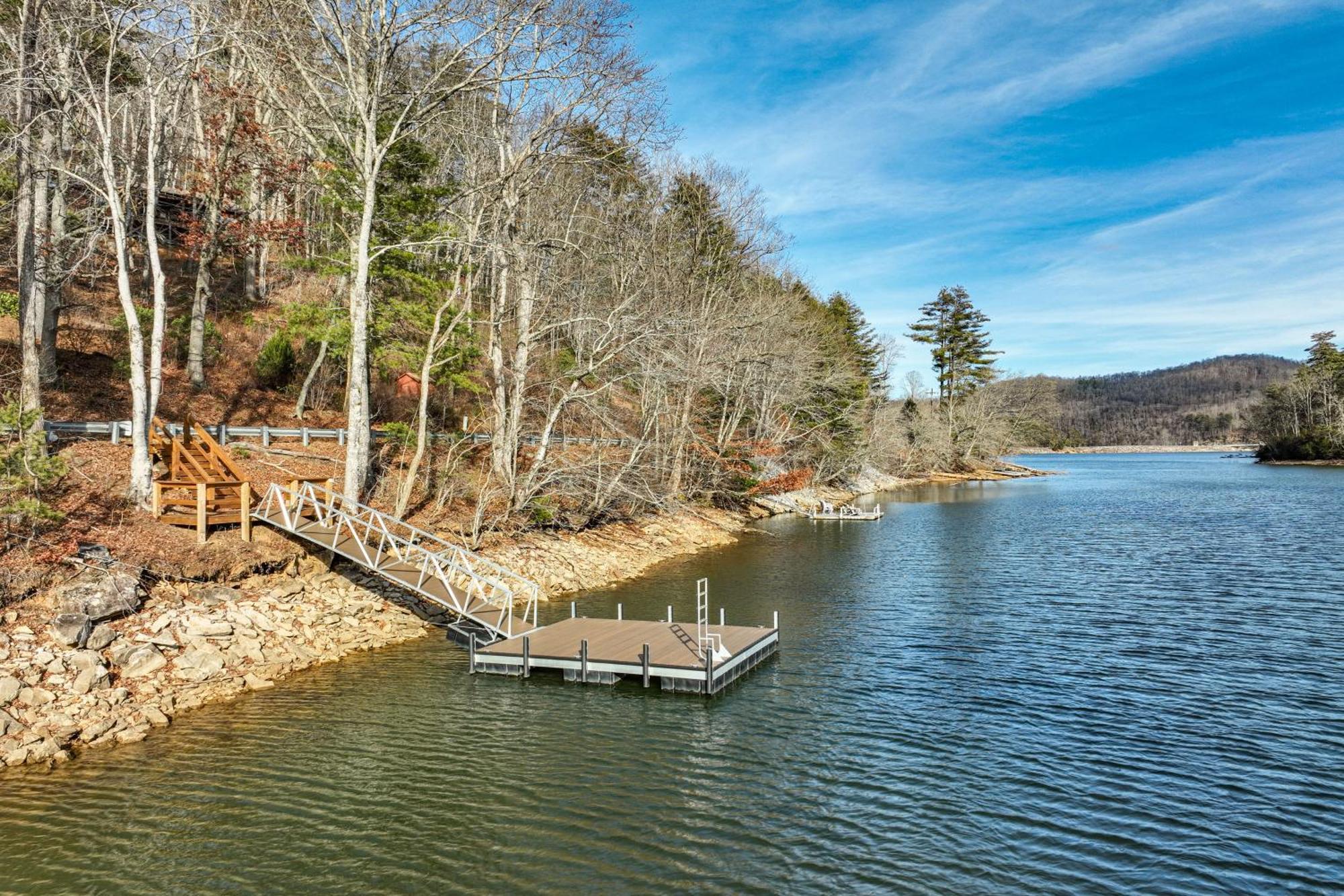 Lakeside Cashiers Cabin With Private Boat Dock! Cullowhee Exterior photo