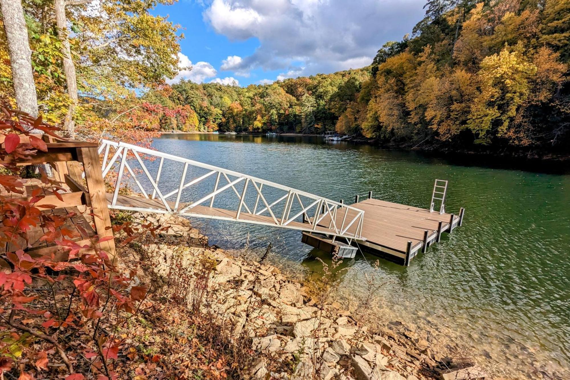 Lakeside Cashiers Cabin With Private Boat Dock! Cullowhee Exterior photo